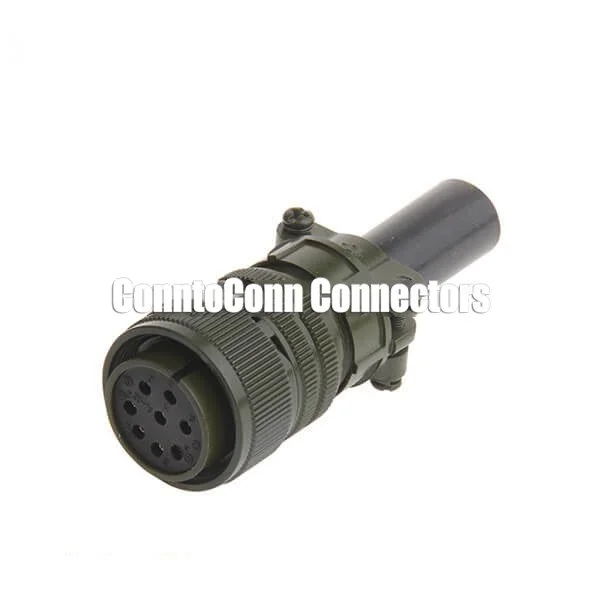 MS3106A20-7S STRAIGHT SOCKET CABLE PLUG 8 CONTACT SOLDER CUP IN LINE CIRCULAR CONNECTOR 1 MS3106A20-7S STRAIGHT SOCKET CABLE PLUG 8 CONTACT SOLDER CUP IN LINE CIRCULAR CONNECTOR