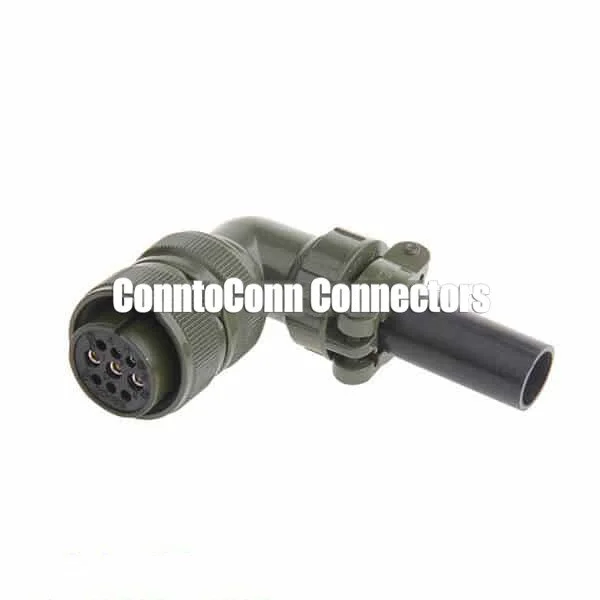 MS3108A20-18S RIGHT ANGLE PLUG 9 CONTACTS SOLDER SOCKET THREADED CIRCULAR CONNECTOR 1 MS3108A20-18S RIGHT ANGLE PLUG 9 CONTACTS SOLDER SOCKET THREADED CIRCULAR CONNECTOR