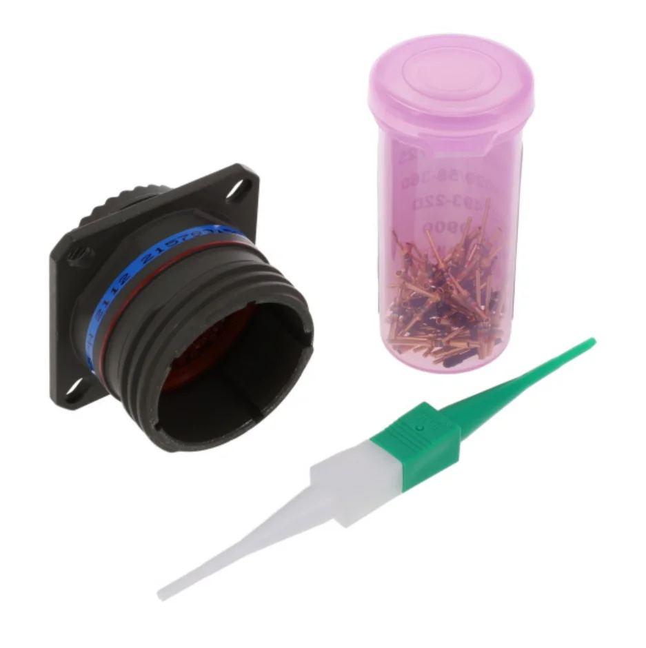 D38999/20WF35PN 66 POS Circular MIL Spec Connector Plug MIL-DTL-38999 Series III Crimp