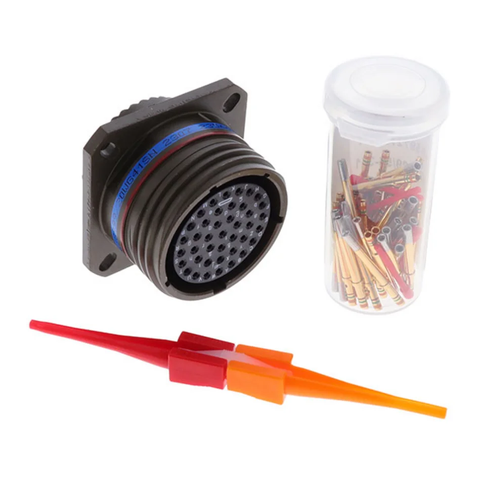 D38999/20WG39SN 39 POS Circular MIL Spec Connector Plug MIL-DTL-38999 Series III Crimp 1 D38999/20WG39SN 39 POS Circular MIL Spec Connector Plug MIL-DTL-38999 Series III Crimp